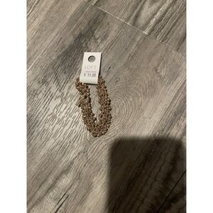Loft Gold Tone Toggle Clasp Bracelet Brand New
